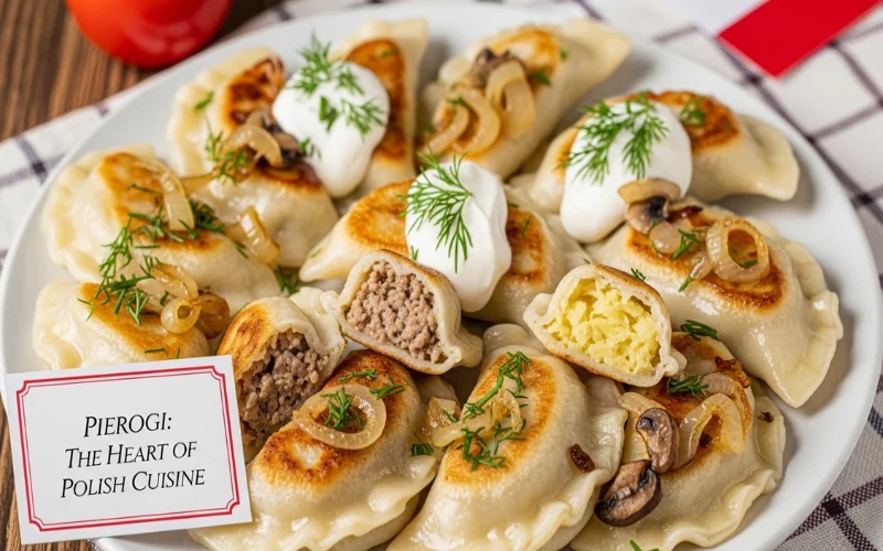 Explain pierogi dumplings, common fillings, cooking methods, and their importance in Polish cuisine.