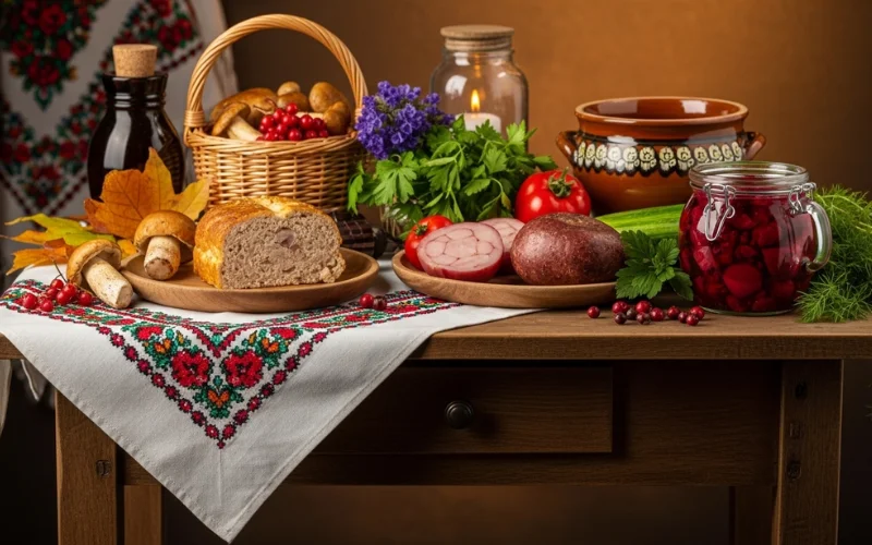 Explain what Polish food is, including its main ingredients, cultural influences.